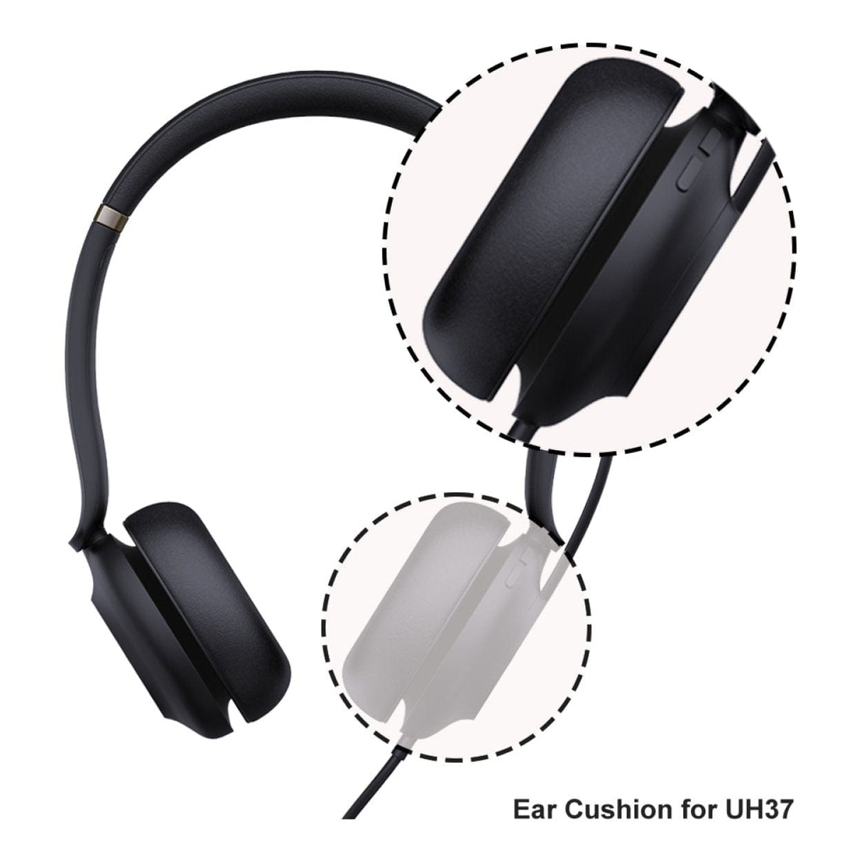 Yealink Ear Cushion for UH37 1-pair 3311024