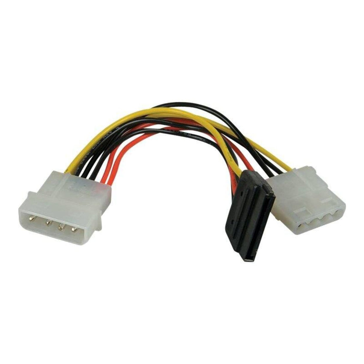 Lindy 0.15m SATA/5.25-inch Power Adapter Splitter Cable Multicolour 33289