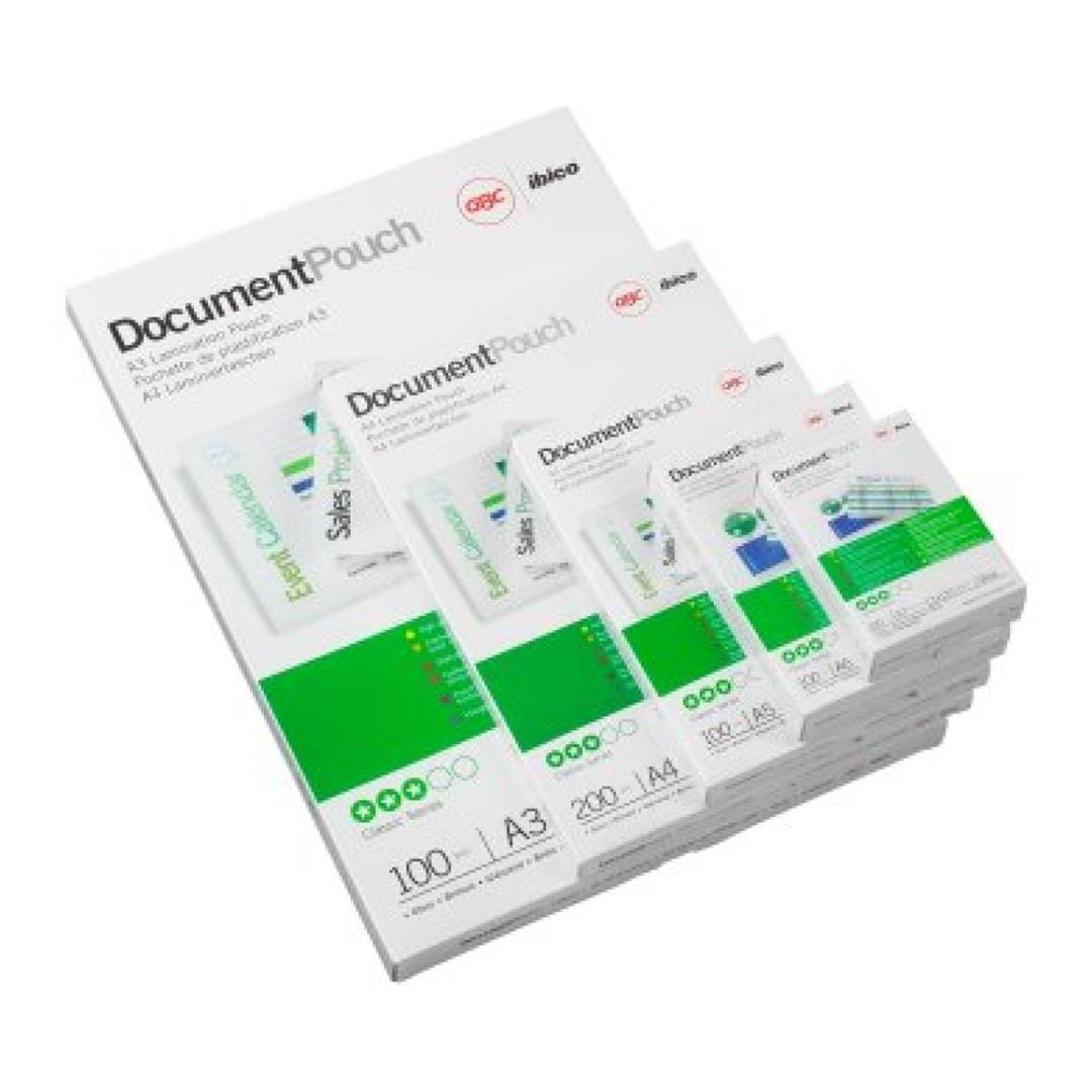 GBC 500 Micron Credit Card Lamination Pouch 100-pack 340365