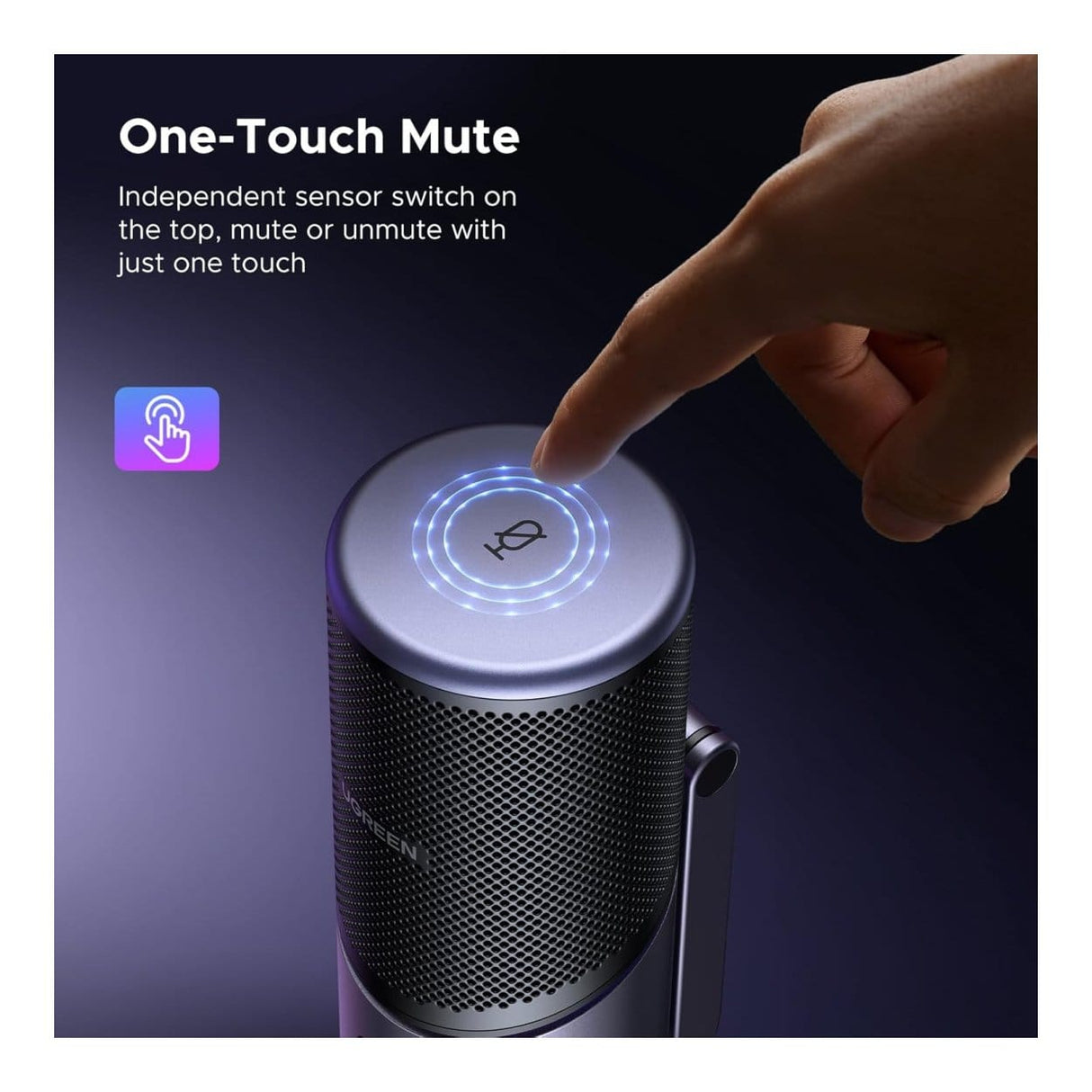 Ugreen CM769 RGB USB Gaming Microphone 35629