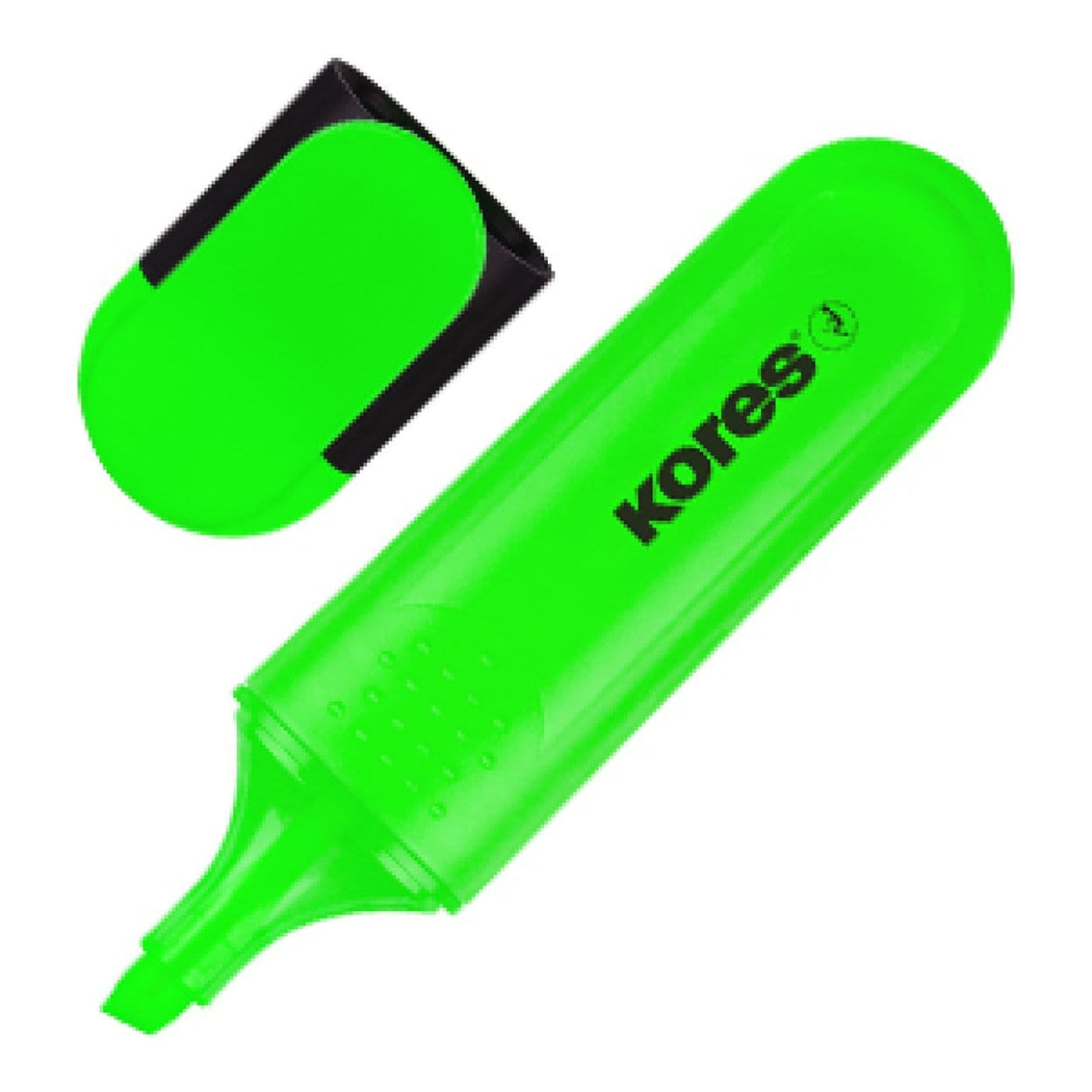 Kores Bright Liner Plus Chisel Tip 10-pack Green 36105