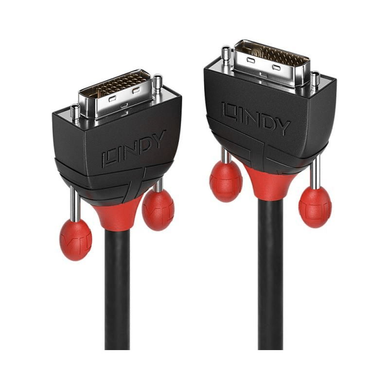 Lindy 1m DVI-D Dual Link Cable Black 3625