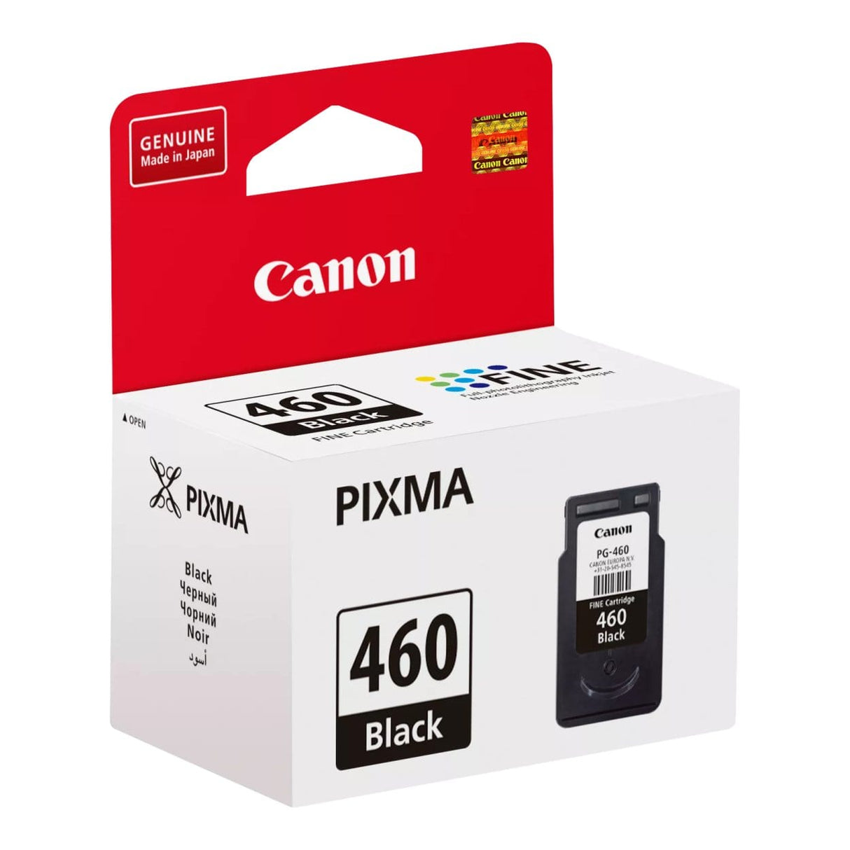 Canon PG-460 Black Printer Ink Cartridge Original 3711C001 Single-pack