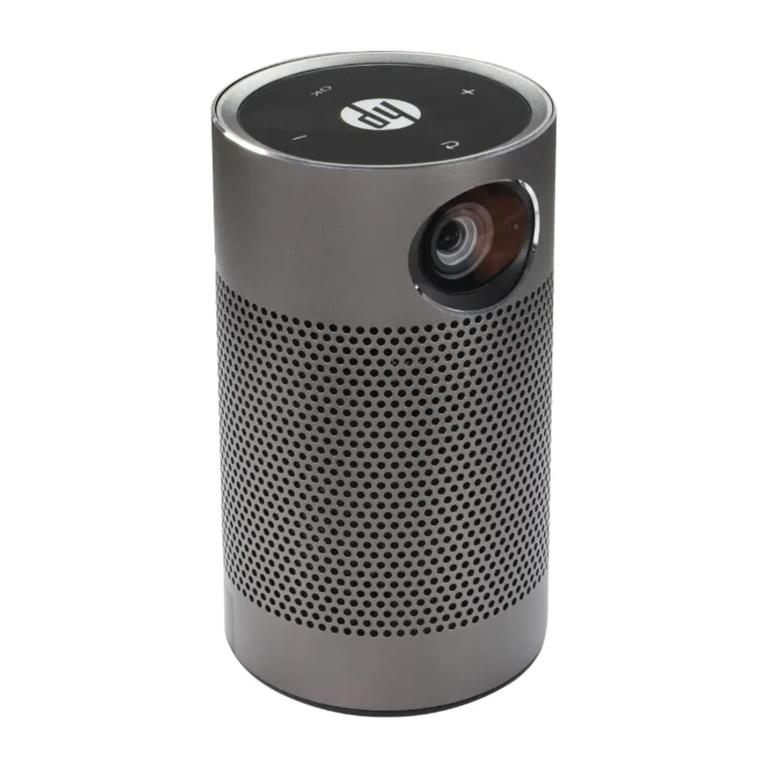 HP MP250 WVGA 120 ANSI Lumens DLP Smart Mobile Projector 3A3B6AA