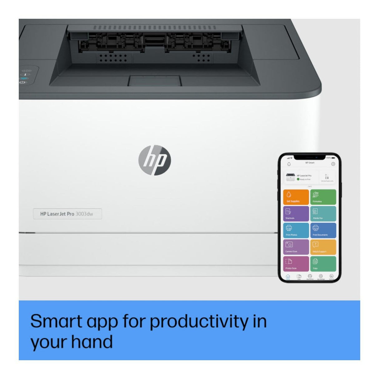 HP LaserJet Pro 3003dw A4 Mono Laser Printer 3G654A