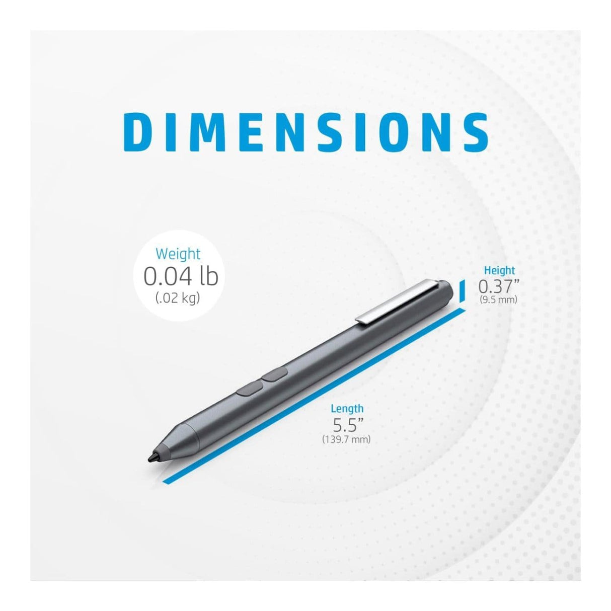 HP MPP 1.51 Smart Pen Dark Grey 3V2X4AA