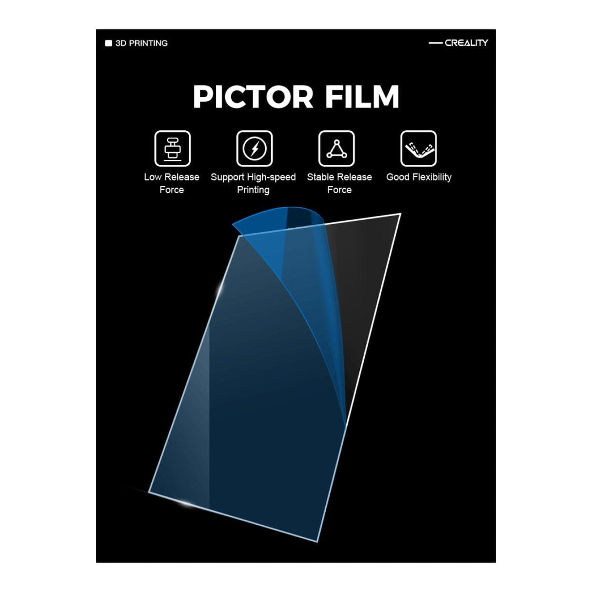 Creality High-Speed Release Film Accessory Pack 3-piece 4004080016