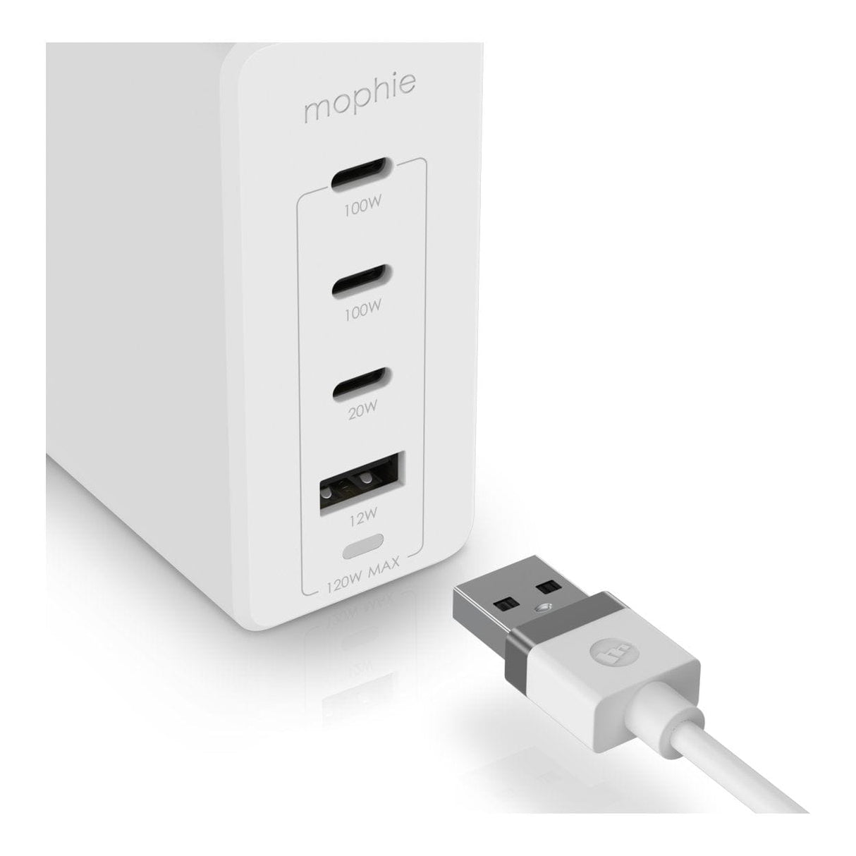 ZAGG Mophie 120W GaN USB-C PD Wall Adapter EU White 409909309