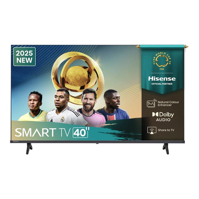 Hisense 40A4Q 40-inch HD Smart LED TV Black