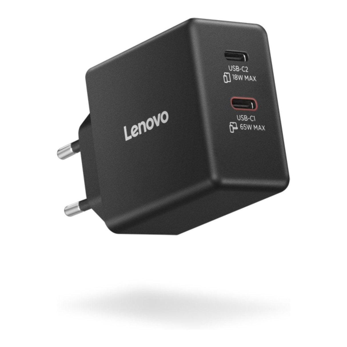 Lenovo 65W Dual Type-C GaN Charging Adapter 40AW065BEU