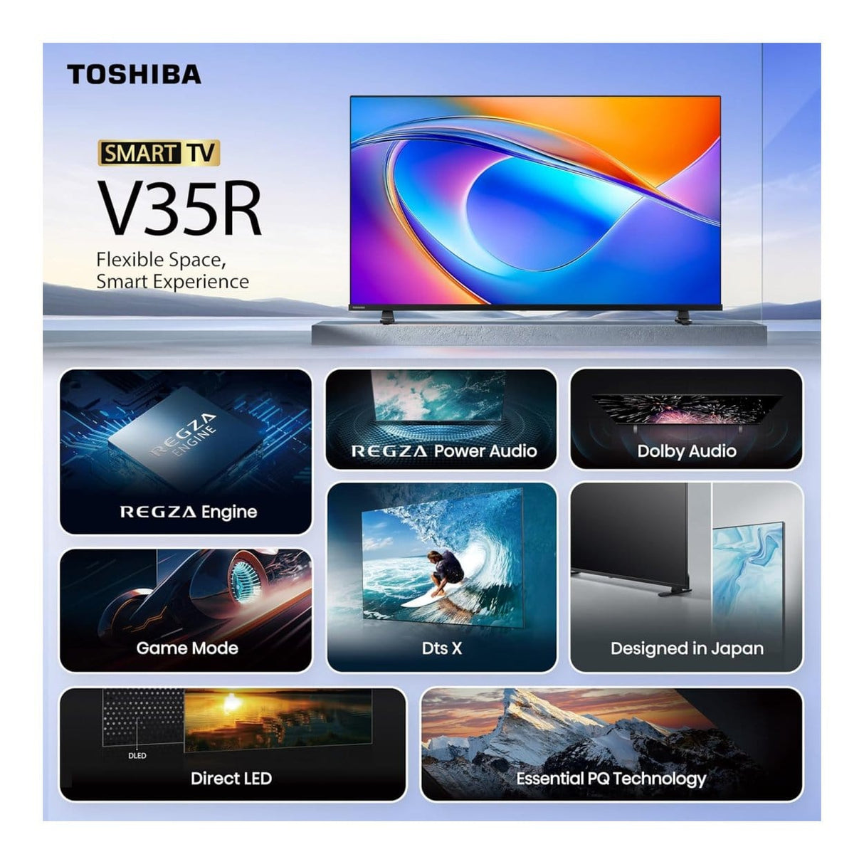 Toshiba 40V35RP 40-inch HD VIDAA Smart TV