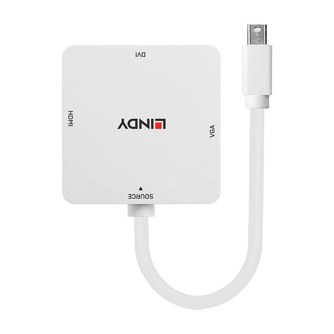 Lindy 3-in-1 to Mini DisplayPort 1.2 Active Adapter Converter 41035