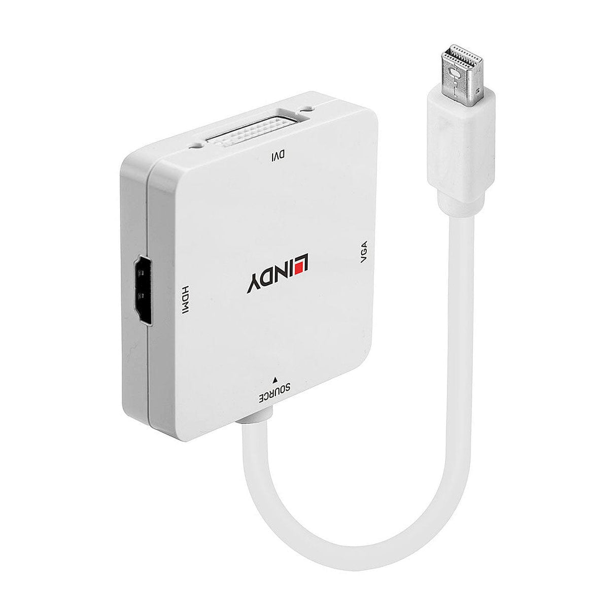 Lindy 3-in-1 to Mini DisplayPort 1.2 Active Adapter Converter 41035