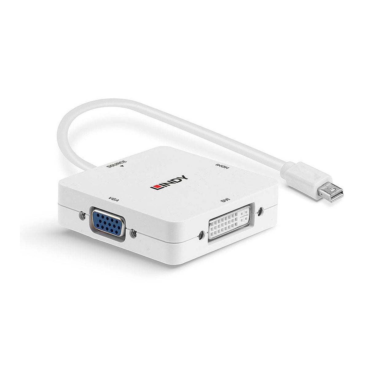 Lindy 3-in-1 to Mini DisplayPort 1.2 Active Adapter Converter 41035