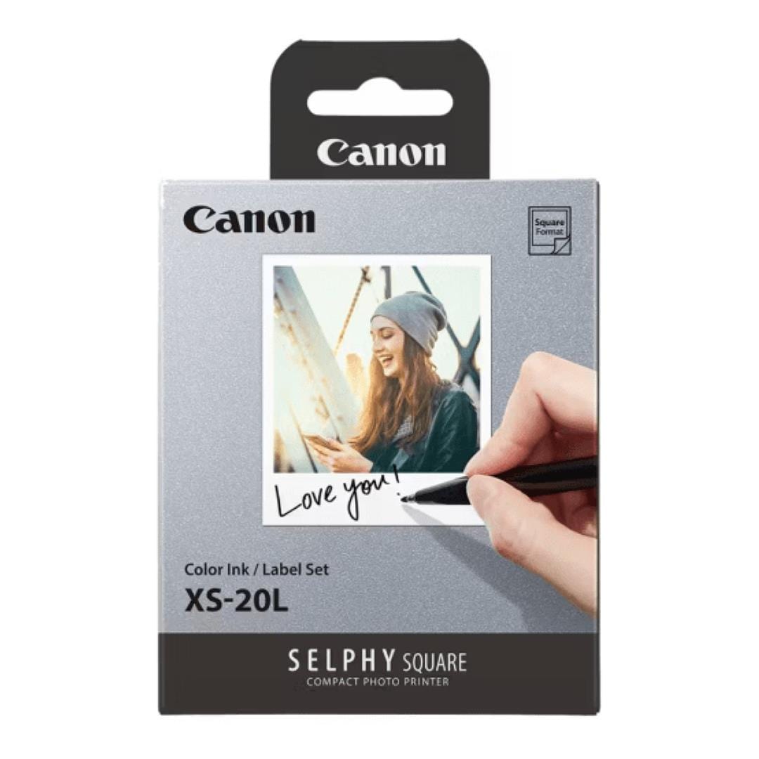 Canon XS-20L Ink & 72 x 85mm Photo Paper Set 20-sheets 4119C002