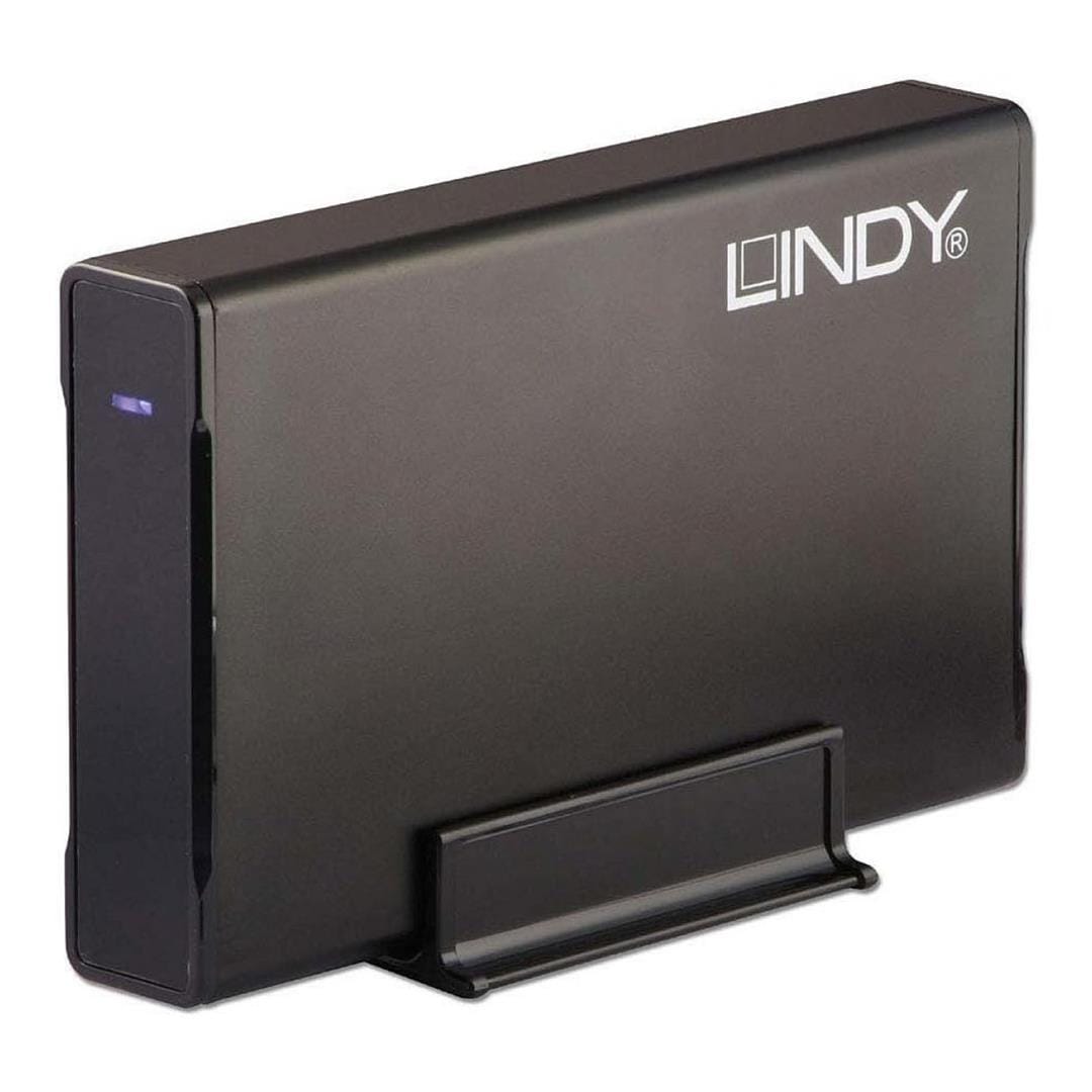 Lindy 3.5-inch Storage Drive Enclosure Black 42758