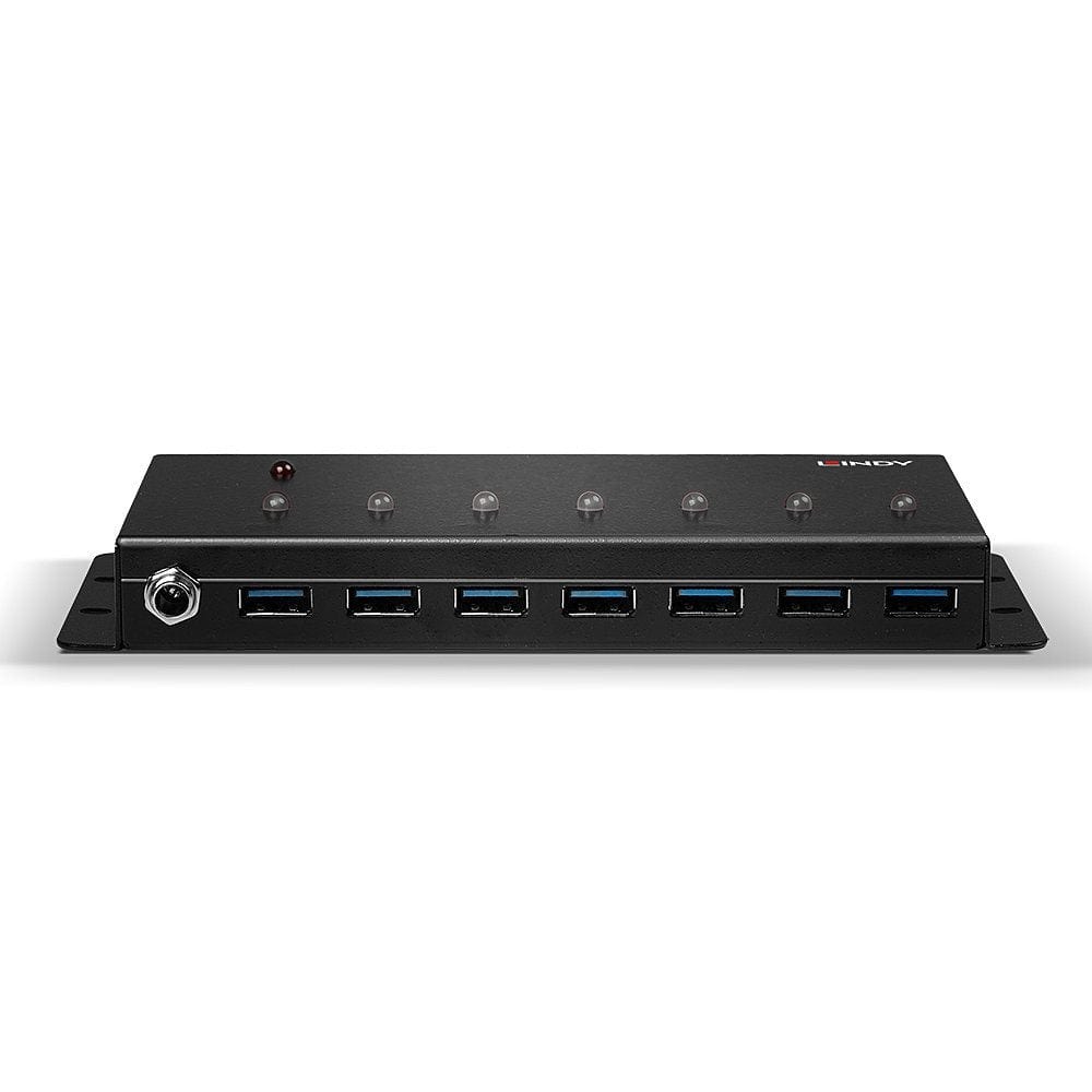 Lindy 7-Port USB 3.0 Metal Hub 43128