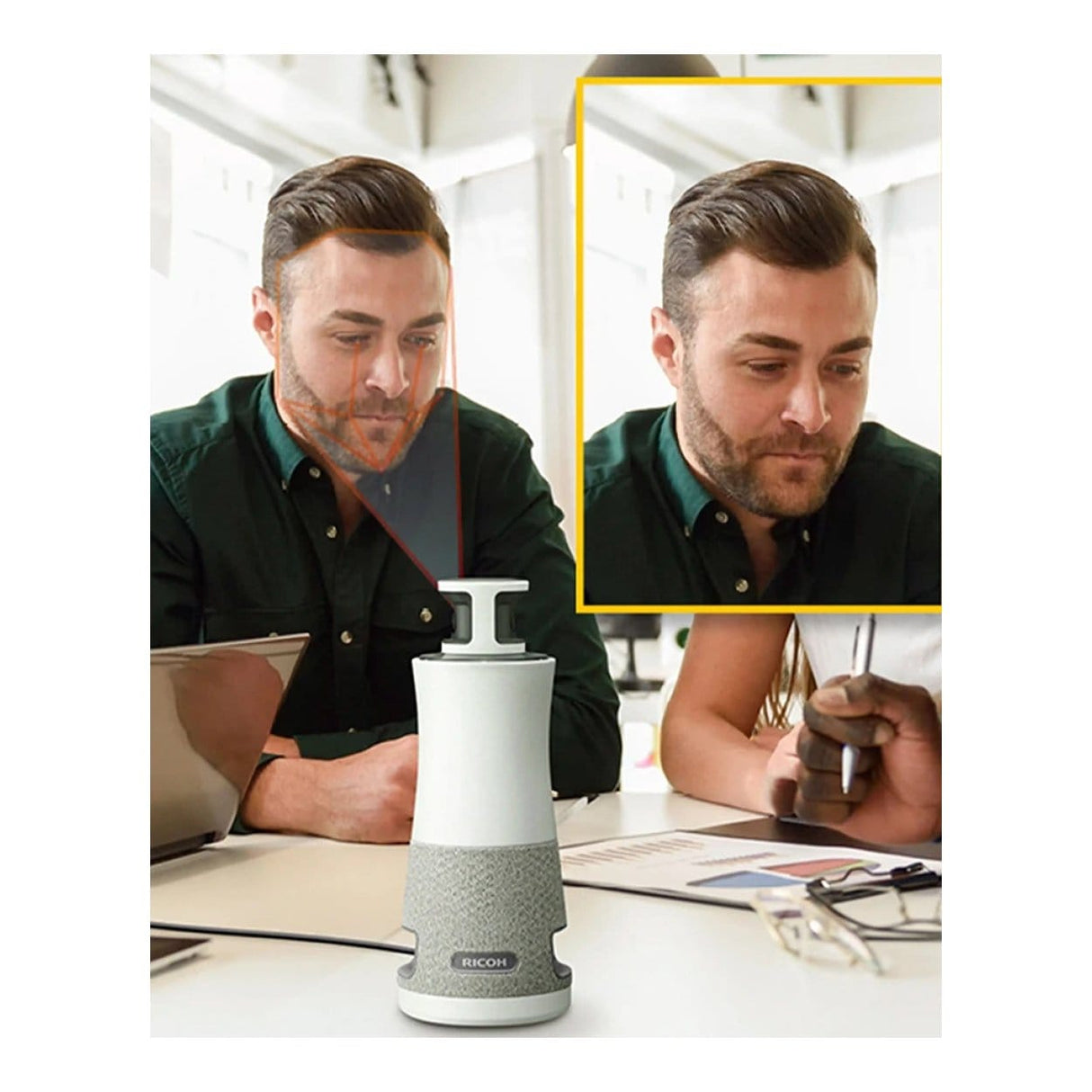 Ricoh V2 360 Meeting Hub 3-in-1 Video Conferencing Camera 432687