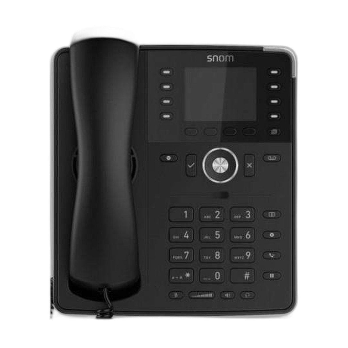 Snom D735 12-line USB Desktop SIP Phone Hi-Res 2.7 Colour TFT Display without PSU 4389