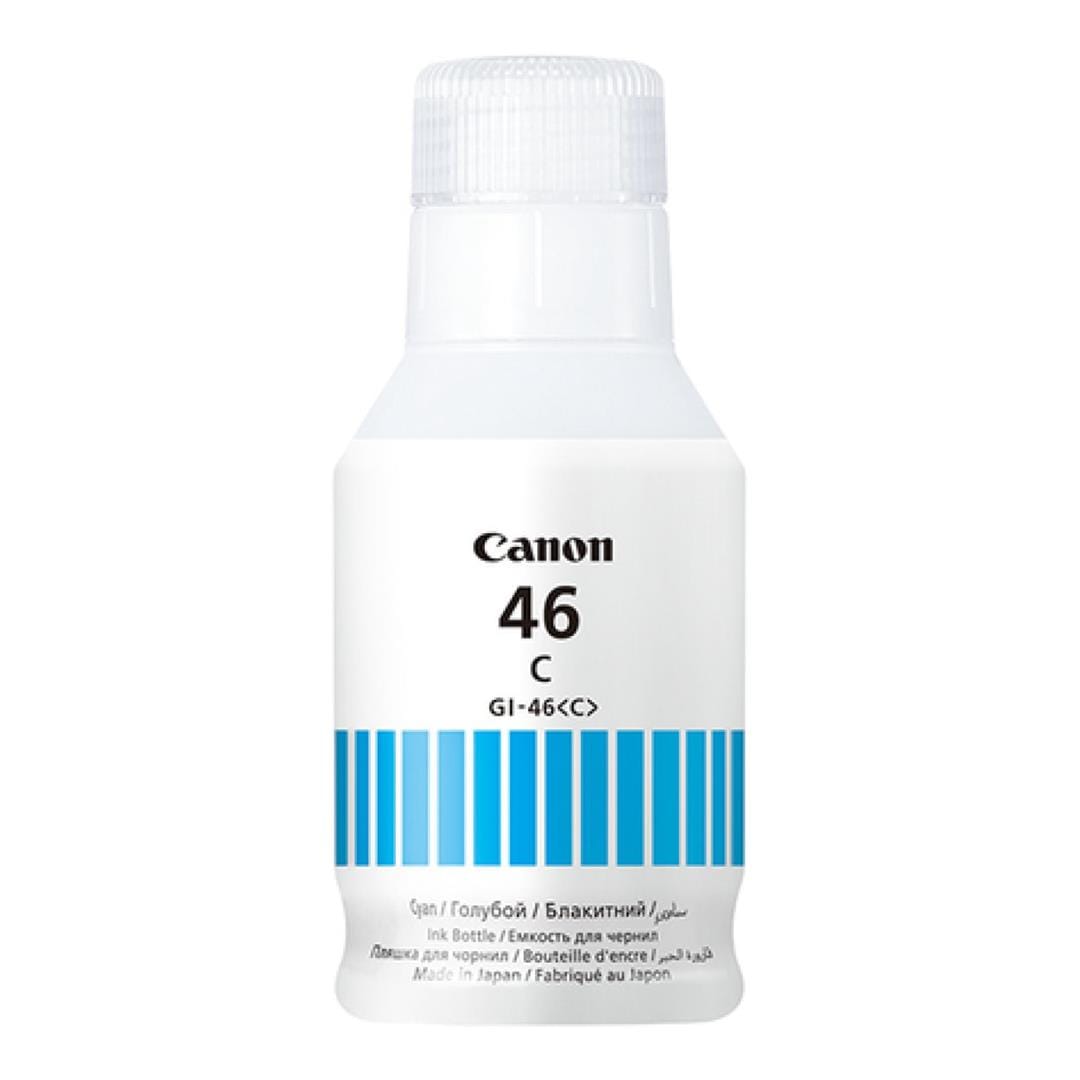 Canon GI-46 Cyan Long-Lasting Printer Ink Bottle Original 4427C003 Single-pack