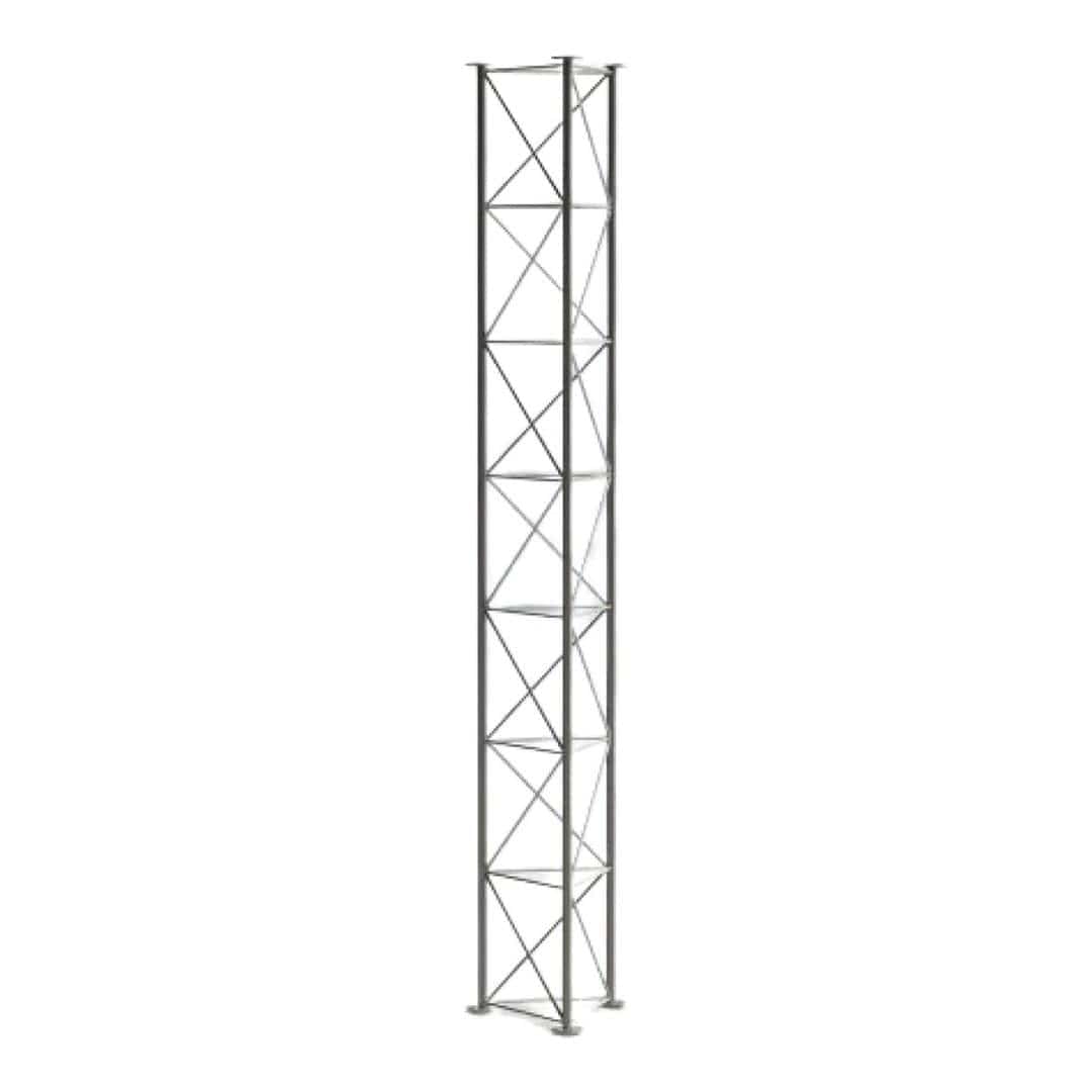 Lattice Mast with ZigZag Bracing and Flange Joint - 3m Section MS-HD-SC-V2