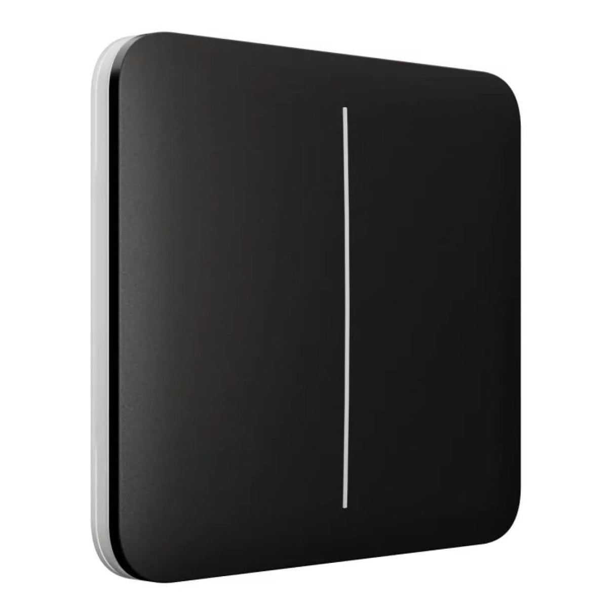 Ajax Smart LightSwitch Jeweller 2-Gang SoloButton Black 45119.144.BL