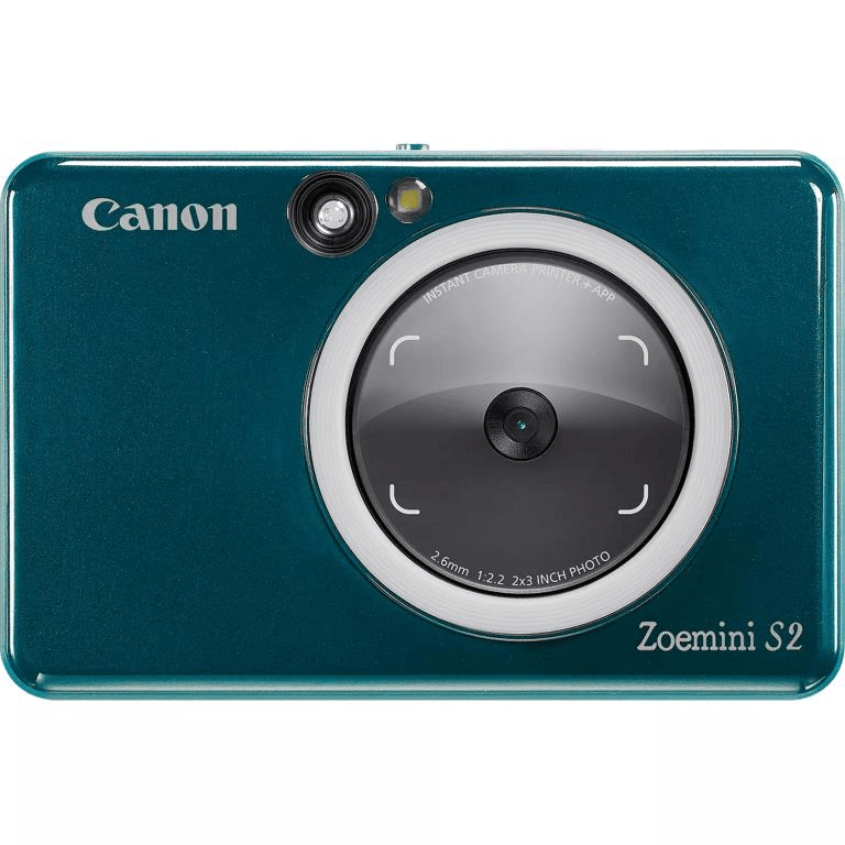 Canon Zoemini S2 Instant Camera Colour Photo Printer Teal 4519C008