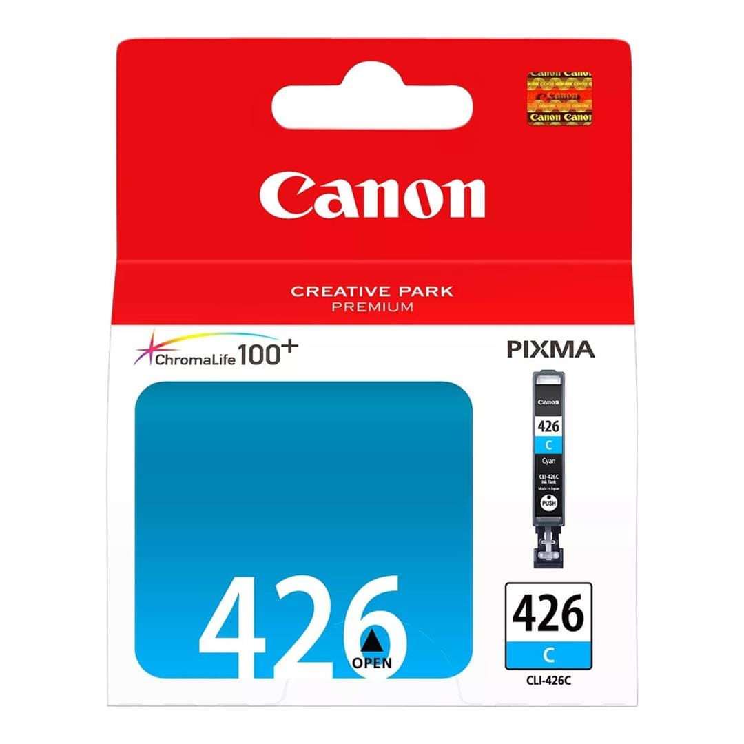 Canon CLI-426C Cyan Printer Ink Cartridge Original 4557B001 Single-pack