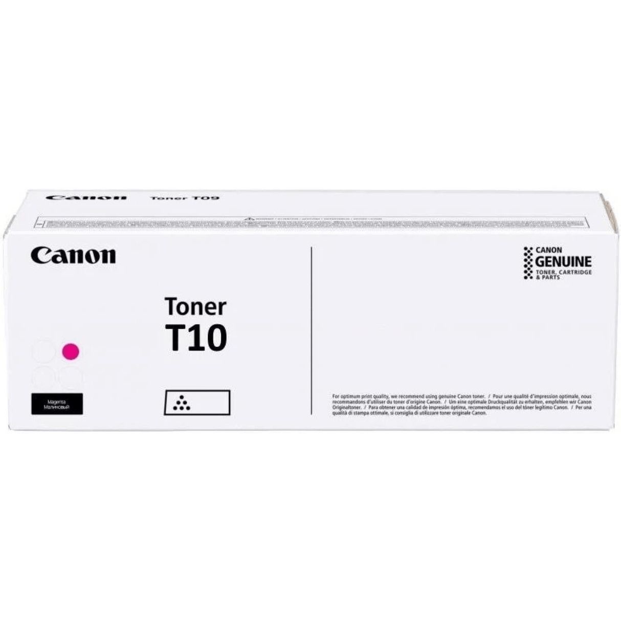 Canon T10 Magenta Toner Cartridge 10,000 Pages Original 4564C001 Single-pack