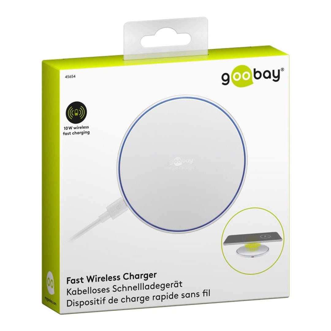 Goobay Wireless Qi 10W Quick Charger 45654