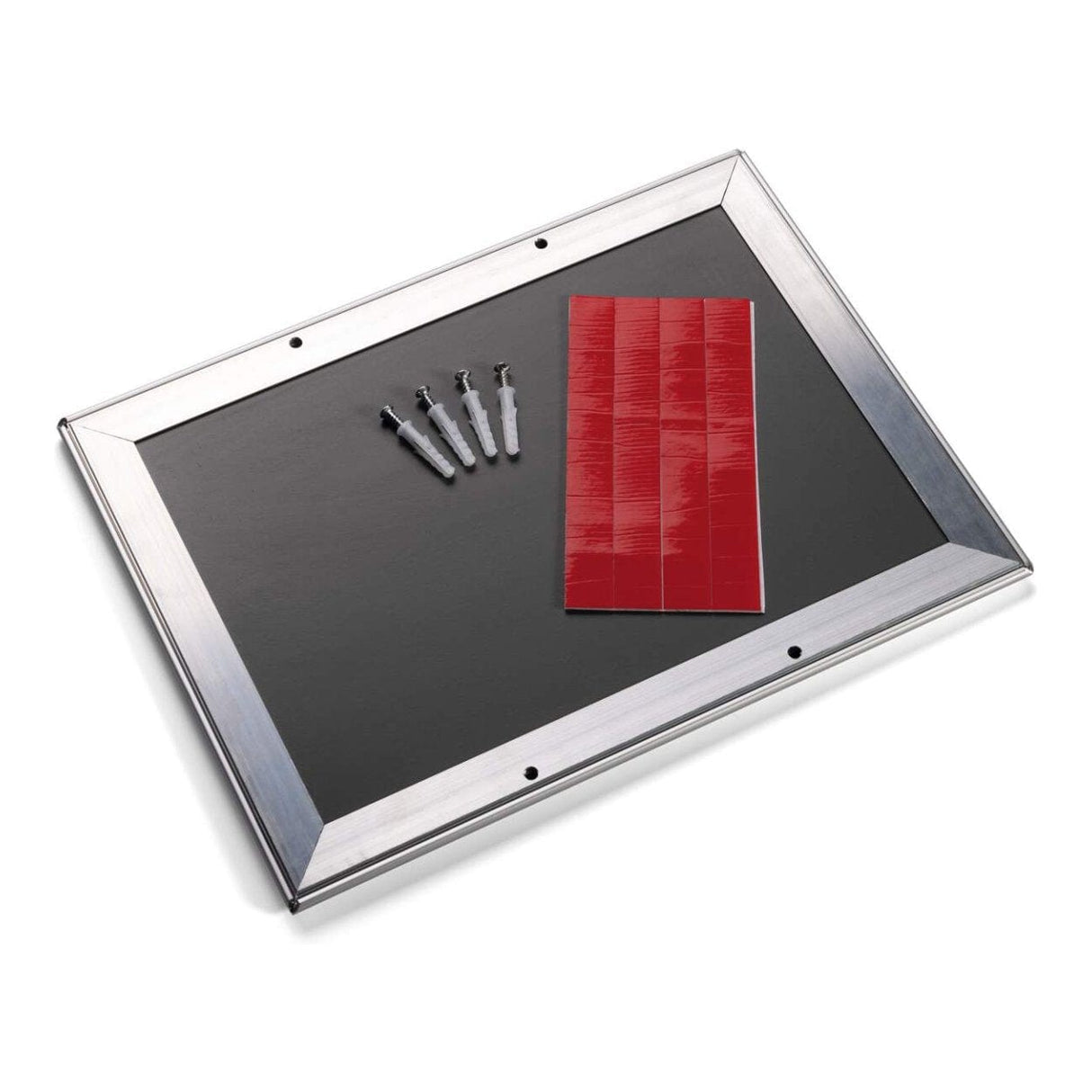 Durable A4 Aluminium Snap Frame Silver 479623