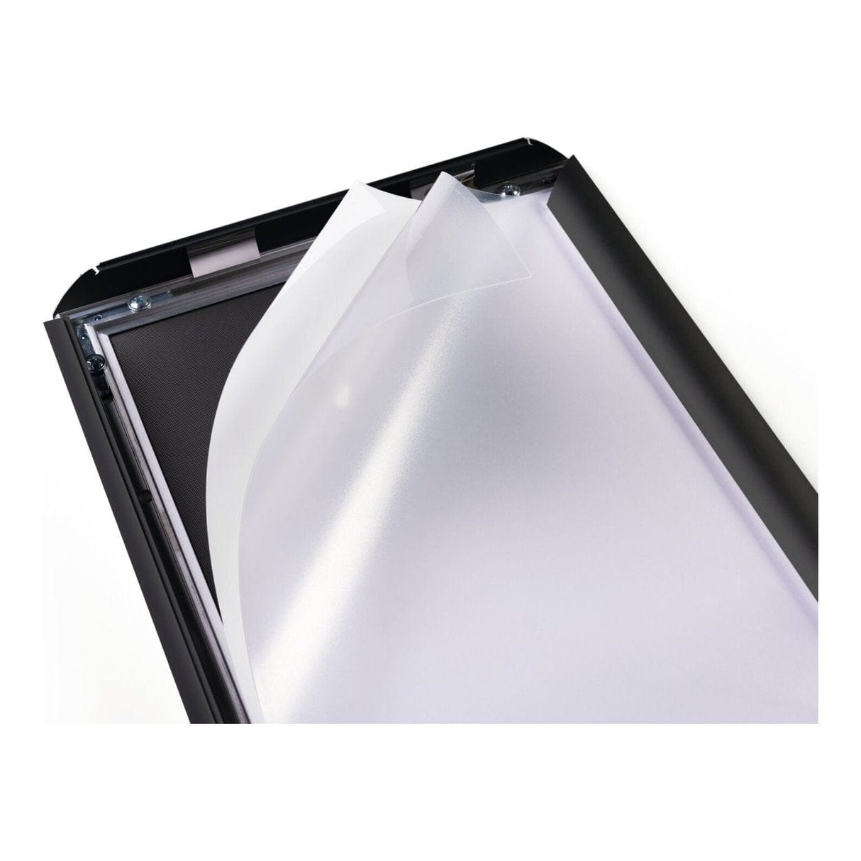 Durable A3 Snap Frame Aluminium Black 479701