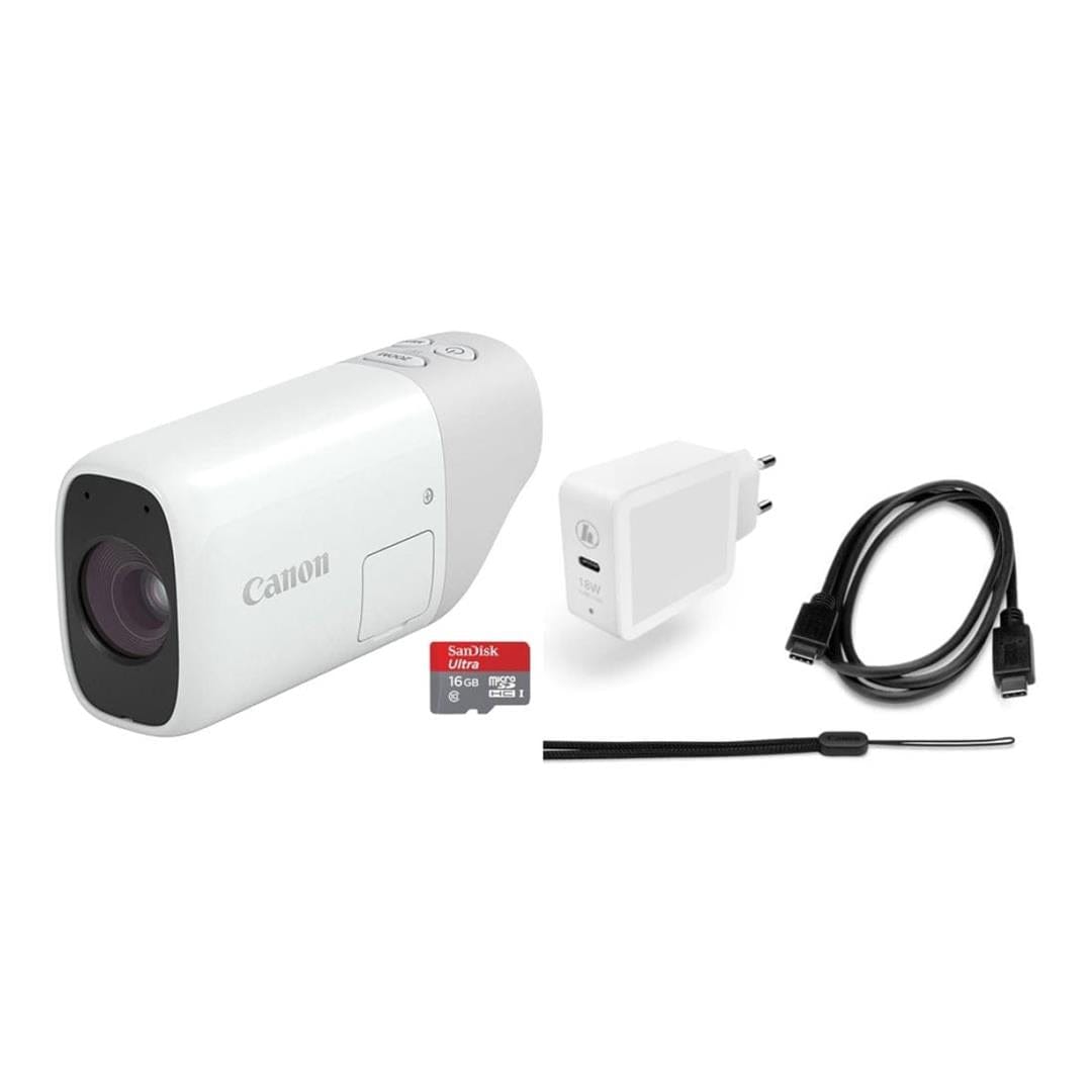 Canon Powershot Zoom Essential Kit White 4838C017