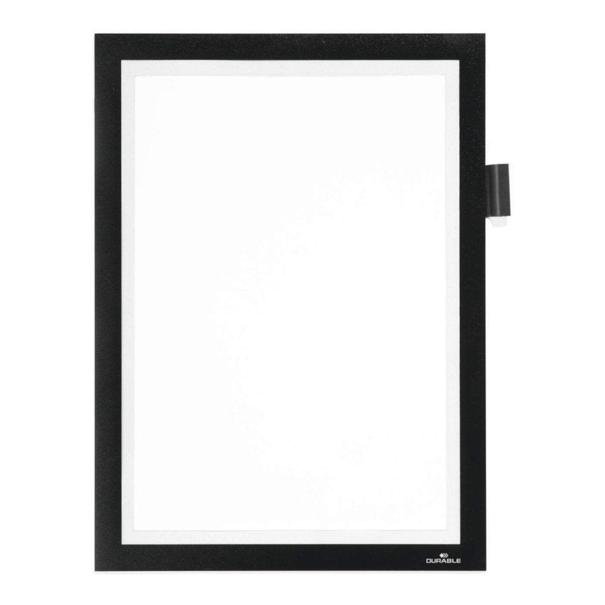Durable DURAFRAME A4 Self Adhesive Magnetic Signage Frame 2-pack Black 487201
