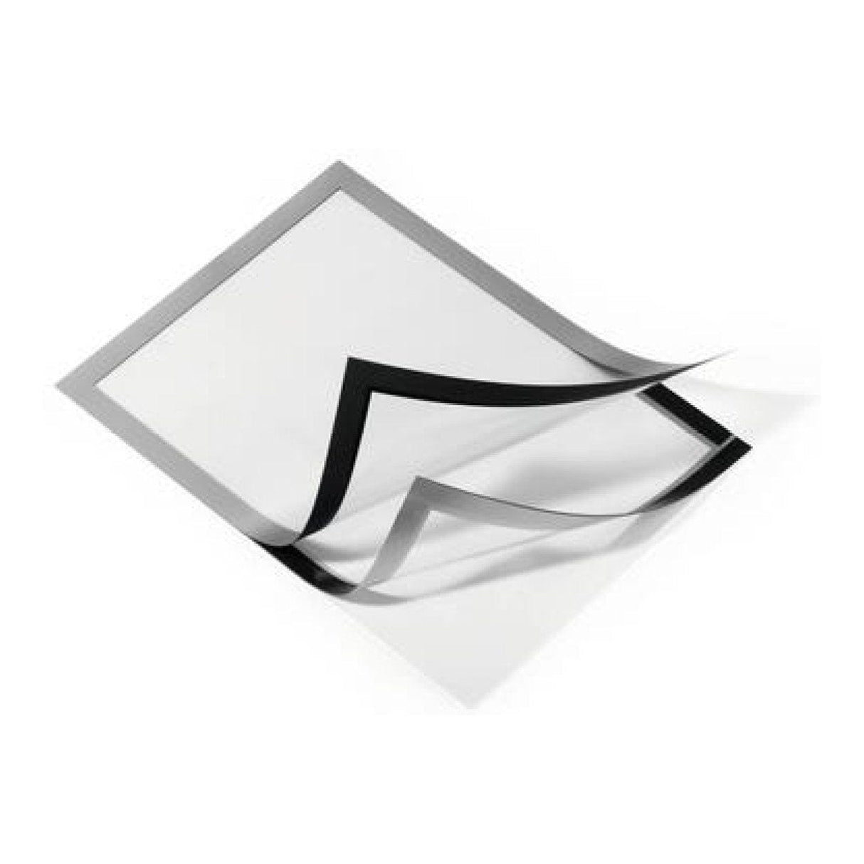 Durable DURAFRAME A3 Self Adhesive Magnetic Signage Frame 2-pack Silver 487323