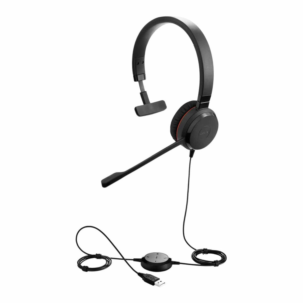 Jabra Evolve 20SE UC Mono Wired Headset Black 4993-829-409