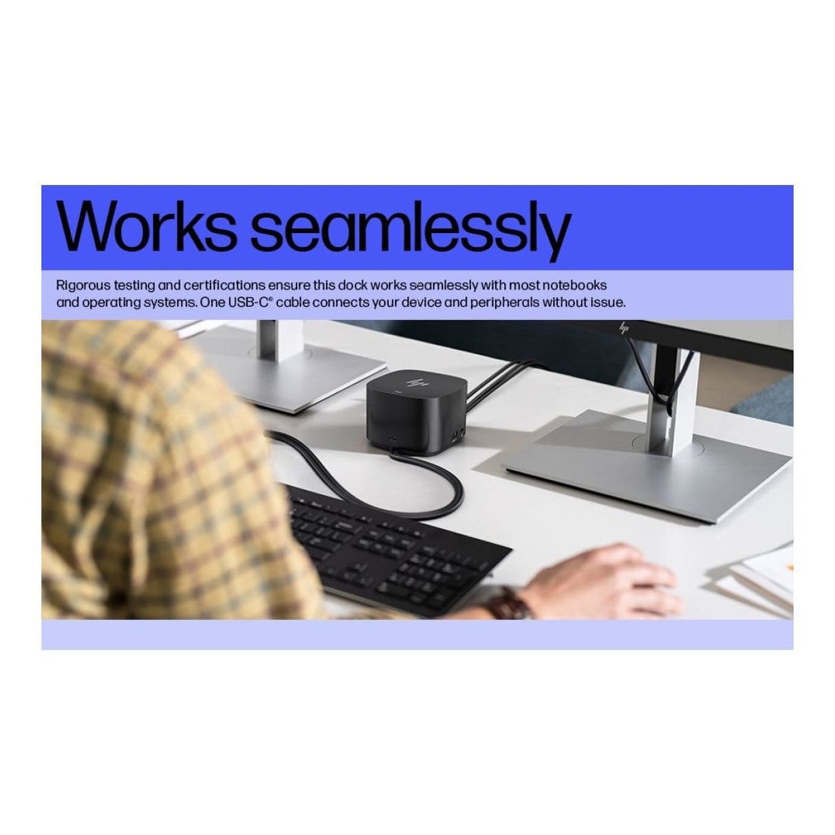 HP Thunderbolt Dock 280W G4 with Combo Cable 4J0G4AA