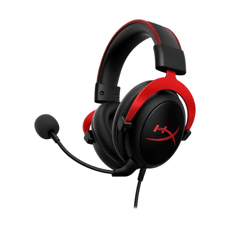 HyperX Cloud II Wired Gaming Headset Black Red 4P5M0AA