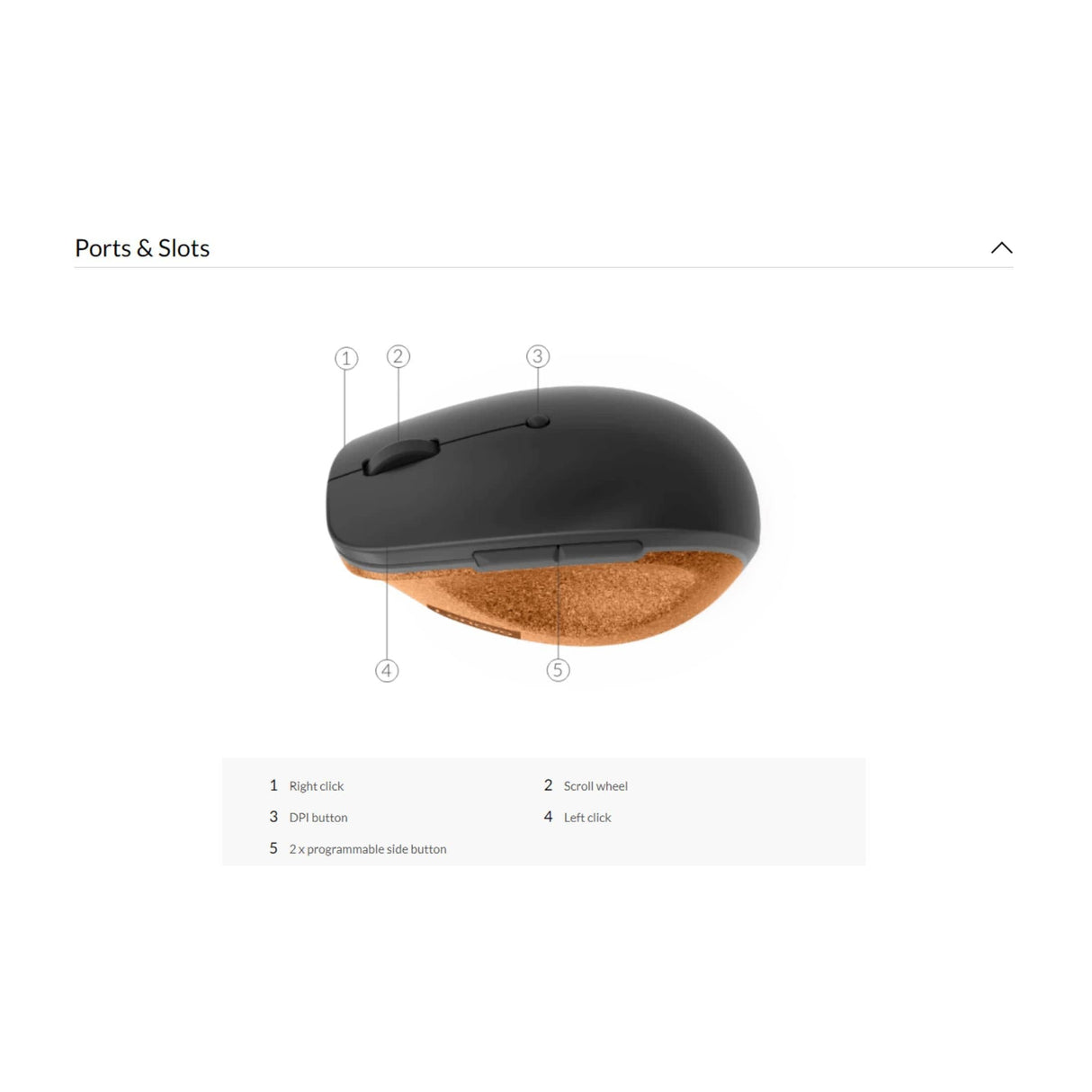 Lenovo Go RF Wireless Vertical Mouse 4Y51C33792