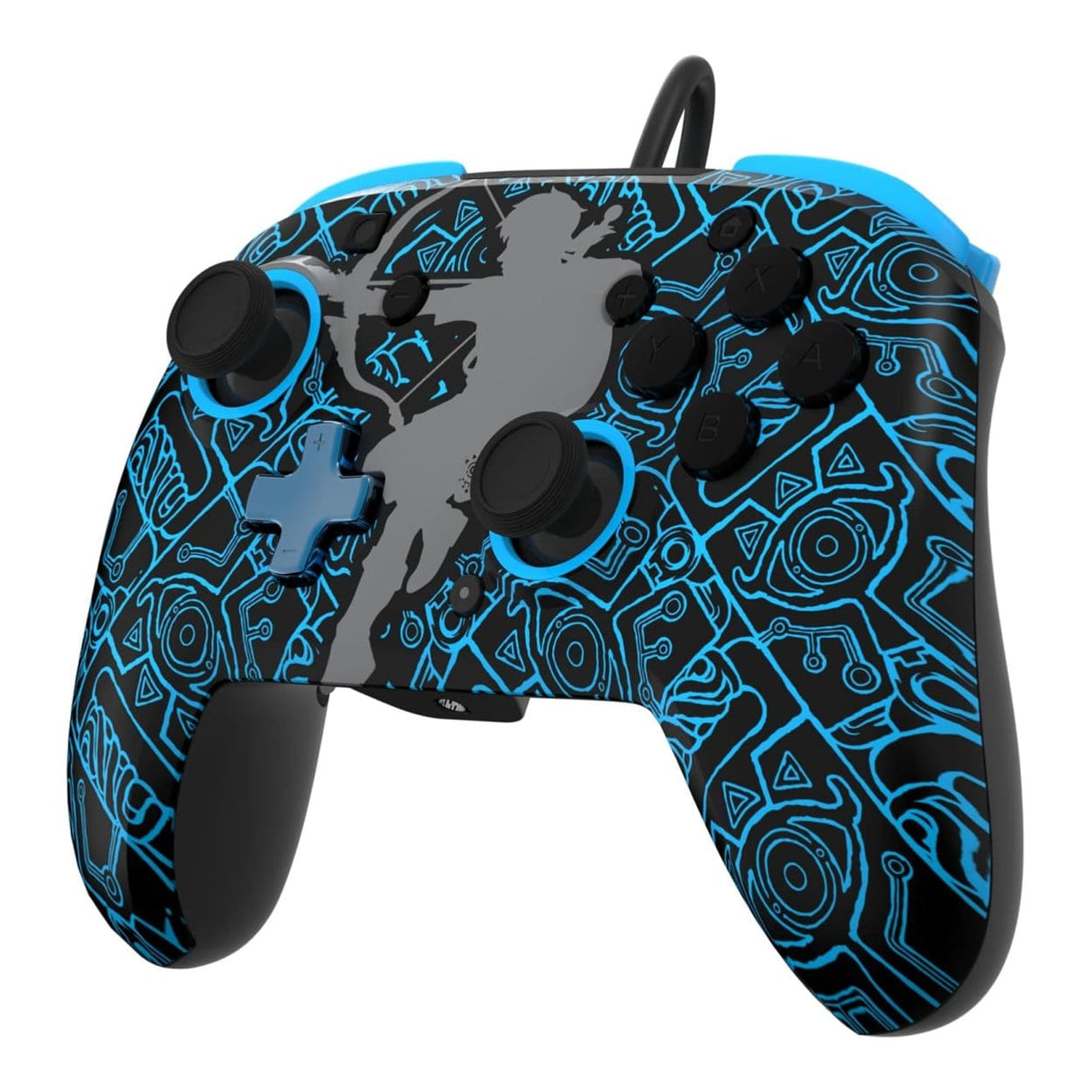 PDP REMATCH Glow Wired Switch Controller - Sheikah Shoot 500-134-SKSG