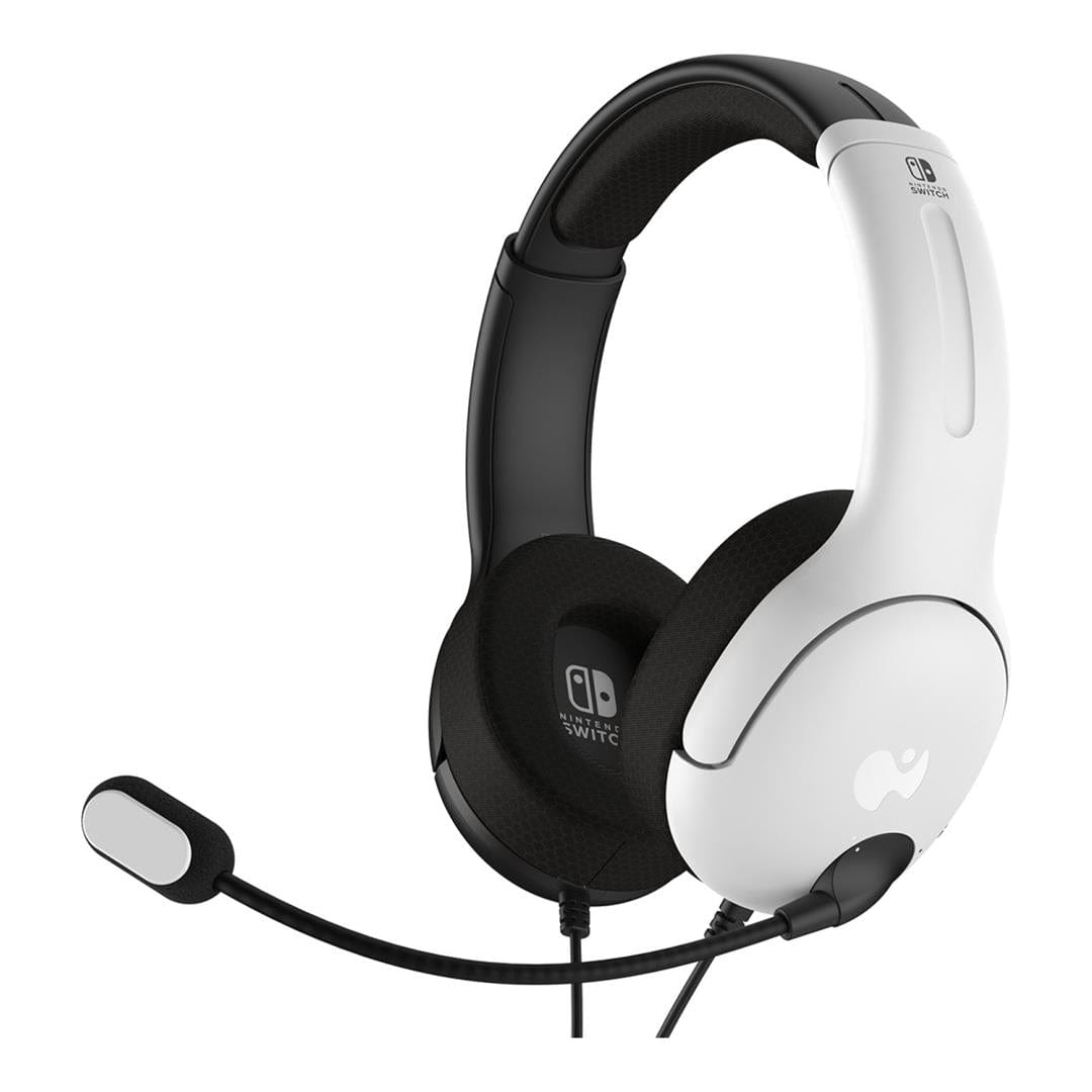 PDP AIRLITE Wired OLED Headset for Nintendo Switch Black White 500-162-BW