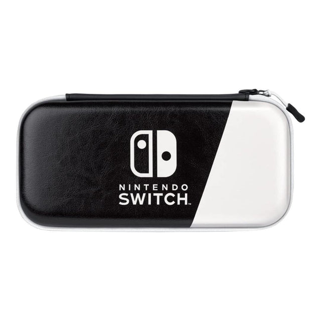 PDP Slim Deluxe Travel Case for Nintendo Switch Black and White 500-218-BW