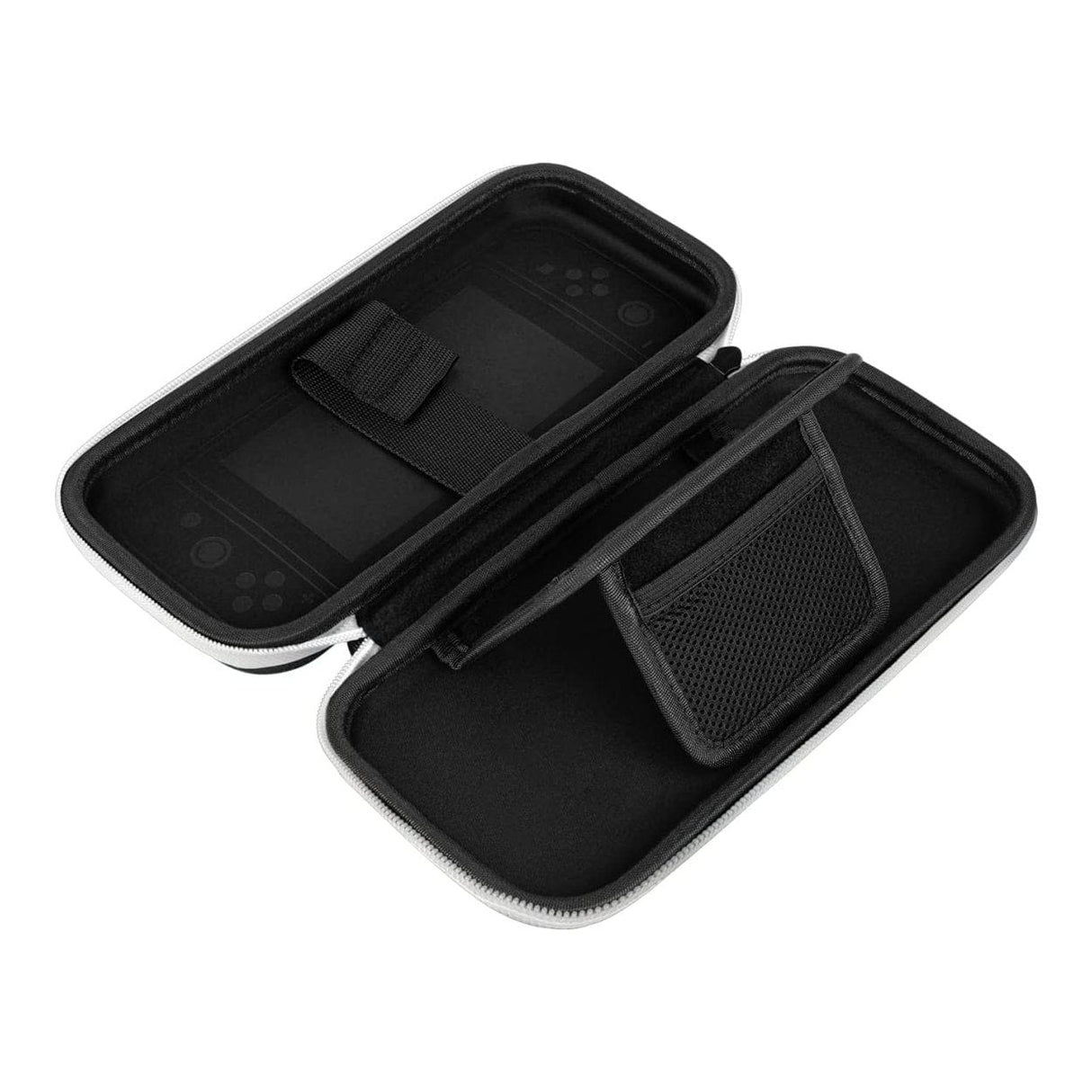 PDP Slim Deluxe Travel Case for Nintendo Switch Black and White 500-218-BW
