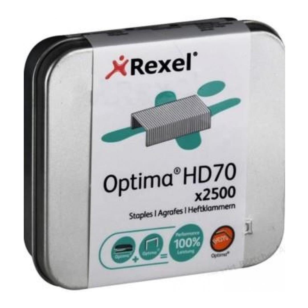Rexel Optima 70 Staples - 2500 Staples 50300