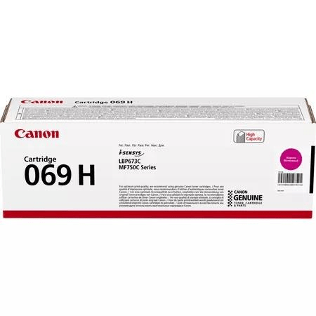 Canon 069H Magenta Toner Cartridge 5,500 Pages Original 5096C002 Single-pack