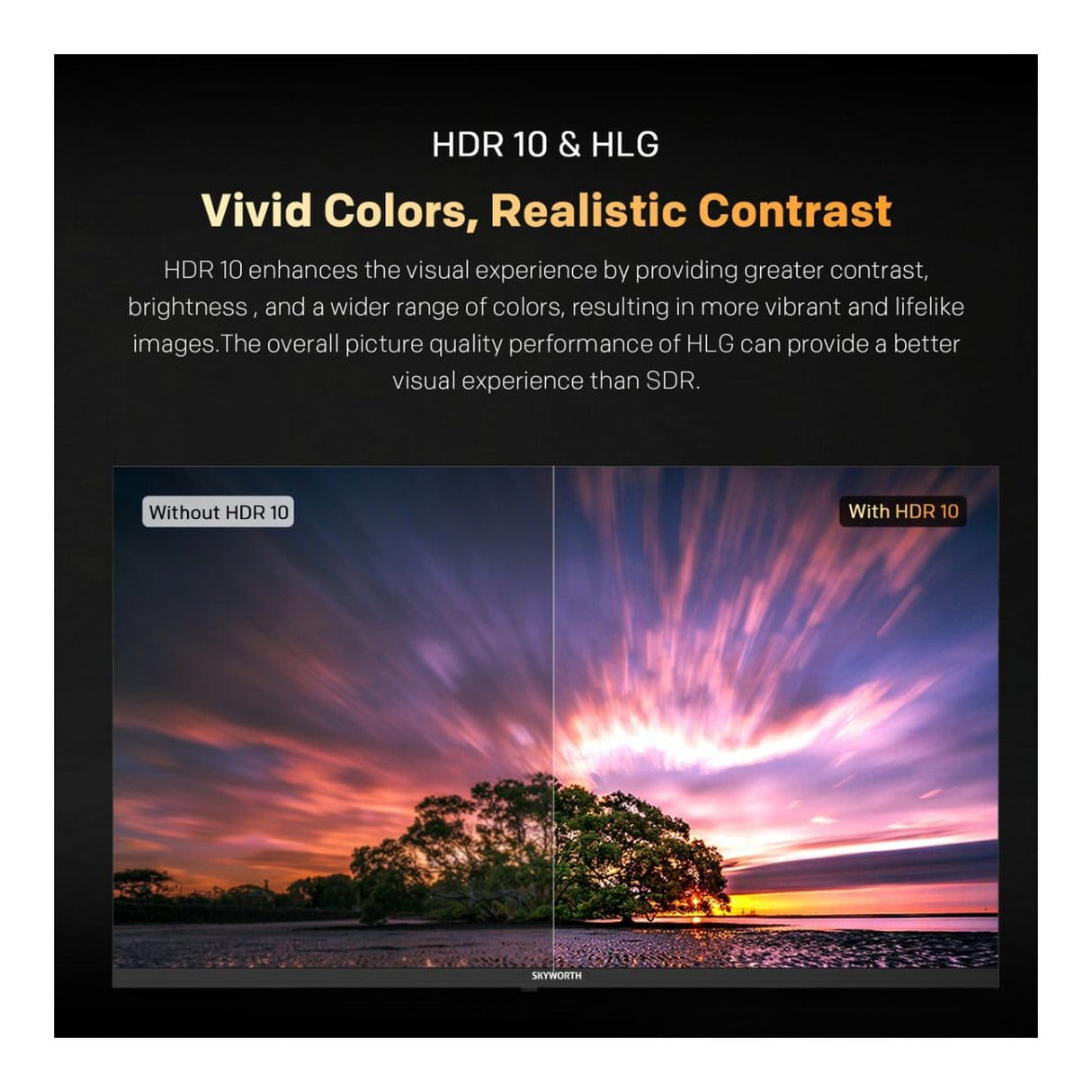 Skyworth 50E5520H 50-inch FHD QLED Google Smart TV