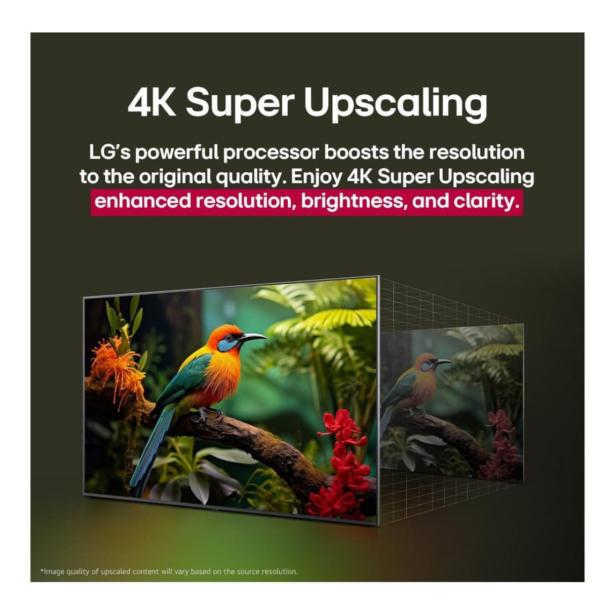 LG UA854K 50-inch 4K UHD AI HDR10 webOS25 Smart TV 50UA85006LA