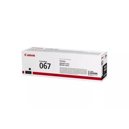 Canon 067 Black Toner Cartridge 1,350 Pages Original 5102C002 Single-pack