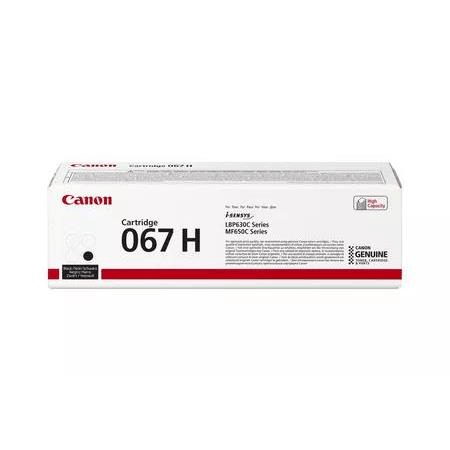 Canon 067H Black Toner Cartridge 3,130 Pages Original 5106C002 Single-pack