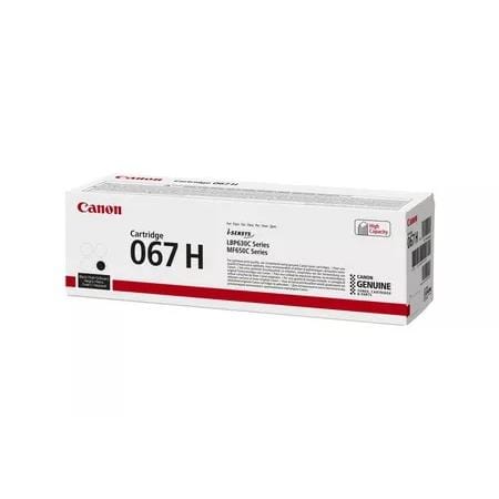 Canon 067H Black Toner Cartridge 3,130 Pages Original 5106C002 Single-pack